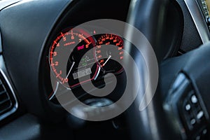 Subaru WRX STI dashboard