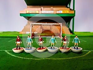 Subbuteo football men vintage toys