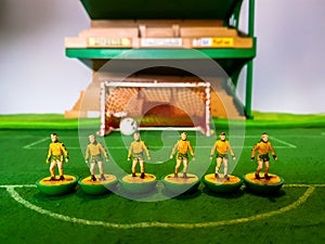 Subbuteo football men vintage toys