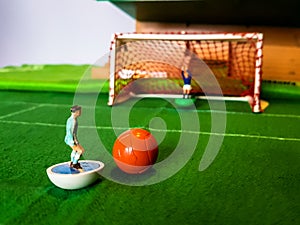 Subbuteo football men vintage toys