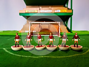 Subbuteo football men vintage toys