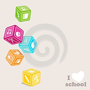 Subjects cubes