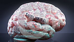 Subliminal and a human brain