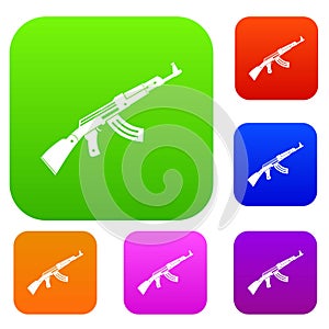 Submachine gun set collection