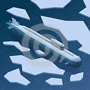 Submarine Crushing Ice Composition