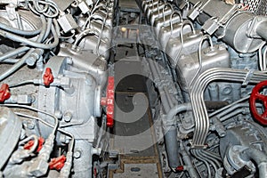 Submarine diesel engines