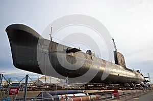 Submarine on Exhibit