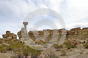 The submarine Nature reserve Ischigualasto