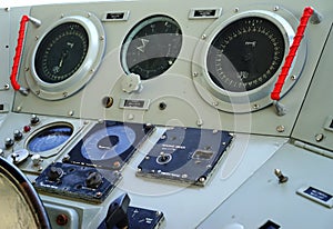 Submarine navigation panel