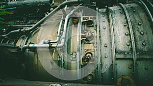 Submarine vehicle rustry motor engine