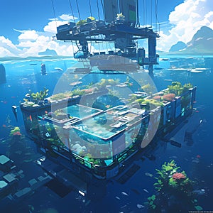 Submerged Cityscape - A New Frontier of Urban Living