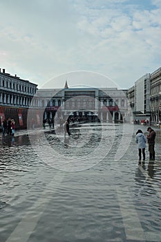 Submerged Venice square