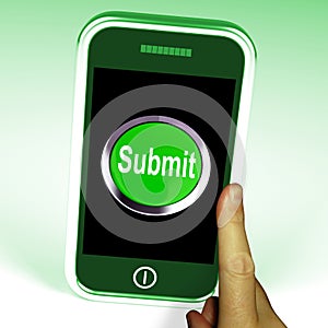 Submit Smartphone Means Submitting On Entering