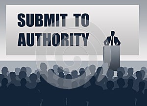 Submit to authority