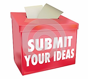 Submit Your Ideas Suggestion Box Send Proposals photo