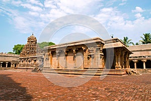 Subrahmanyam shrine, Brihadisvara Temple complex, Tanjore, Tamil Nadu. View from South West.