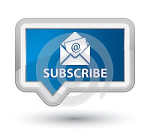 Subscribe (newsletter email icon) prime blue banner button