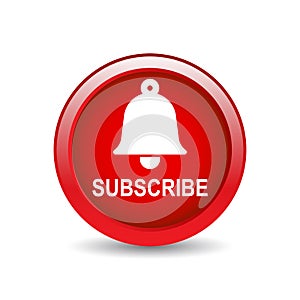 Subscribe now bell icon