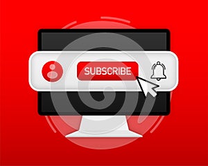 Subscribe Now For Our Newsletter. Subscribe Button Template