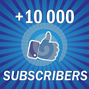 100000 subscribers, followers, media photo