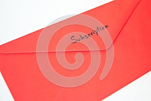 Subscription envelope