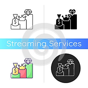 Subscription plans icon