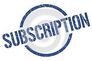 subscription stamp