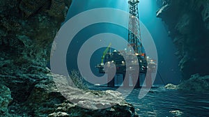 Subsea drilling rig