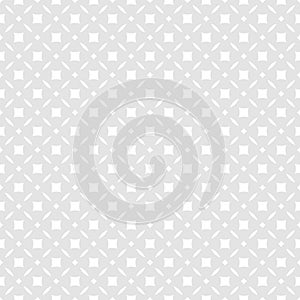 Subtle abstract floral seamless pattern. Vector gray and white background