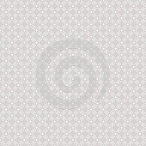 Subtle abstract geometric seamless pattern. White and gray vector background