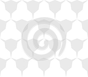 Subtle abstract geometric seamless pattern with triangles, hexagons, grid, net