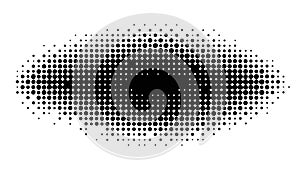 Subtle abstract halftone dot gradient texture, vector design Generative AI