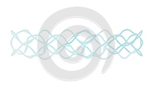 Subtle Abstract Interwoven Lines Pattern, vector design Generative AI