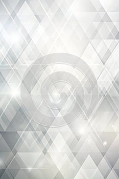 Subtle Abstract White and Grey Background with Blurred Geometric Pattern