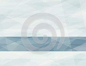 Subtle background with gray horizontal stripe. Vector pattern