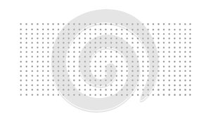 A subtle background pattern of a minimalist dot grid design. vector design Generative AI