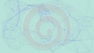 Abstract Geometric Plexus Network Background