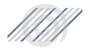 Subtle Diagonal Lines Pattern, Abstract Minimalist Background, vector design Generative AI