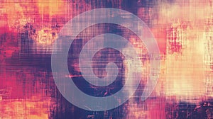 Subtle Digital Noise Background with IoT Patterns and Textures