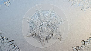 Is a subtle gradient of light blue to white suggesting a cold