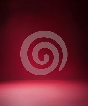 Subtle gradient red background with soft light effect and smooth texture