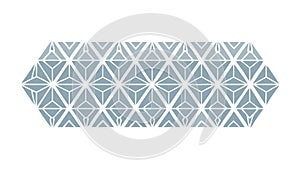 Subtle Grey Diamond Geometric Pattern Vector Illustration, vector design Generative AI
