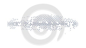 Subtle Halftone Dot Gradient Background Vector, vector design Generative AI