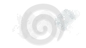 Subtle Halftone Dot Pattern for Backgrounds, vector design Generative AI