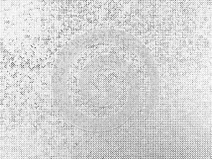 Subtle halftone dots vector texture overlay