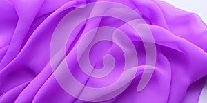 Subtle luxury: the beauty of chiffon in purple.