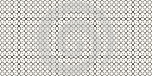 Subtle mesh texture. Vector monochrome seamless pattern with circular grid
