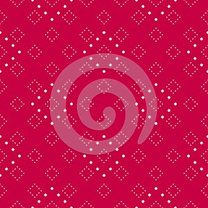Subtle minimalist dotted seamless pattern. Festive decorative design element