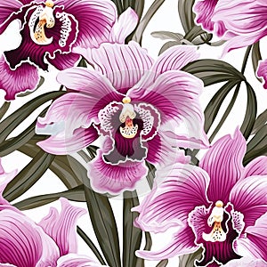 Subtle orchid pattern for packaging