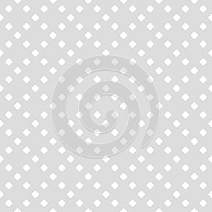 Subtle polka dot seamless pattern. Vector abstract minimal geometric background